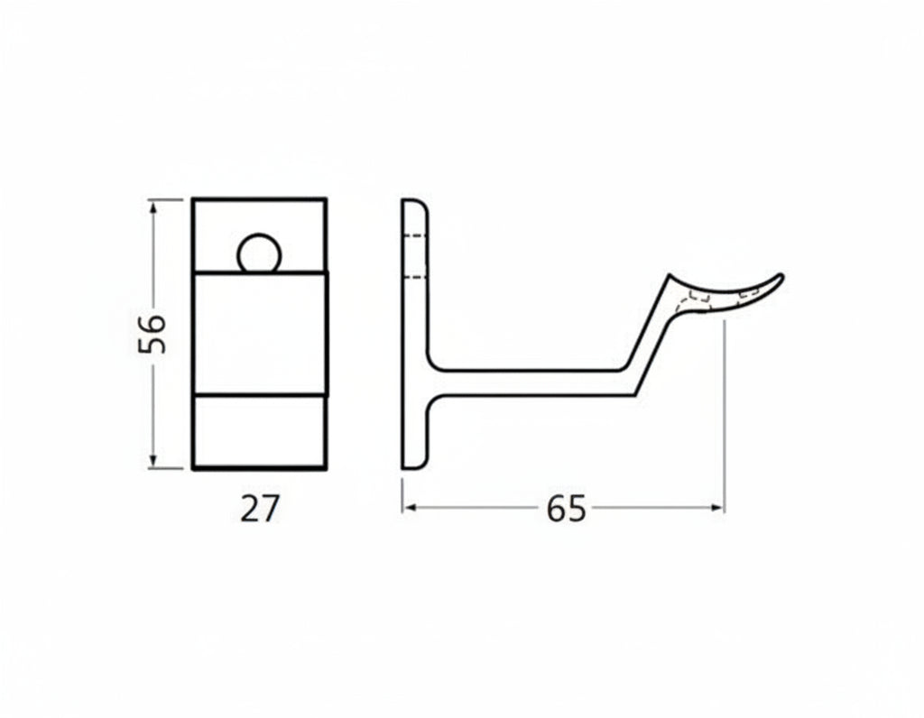 Staalfabriq - Stalen Trapleuning Zwart Rond Ø 30mm - inclusief Steunen / Leuninghouders