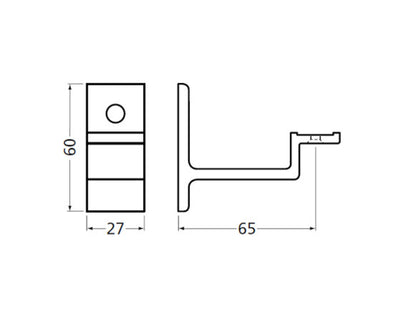 Stalen trapleuning zwart vierkant 30×30 - By Staalfabriq.