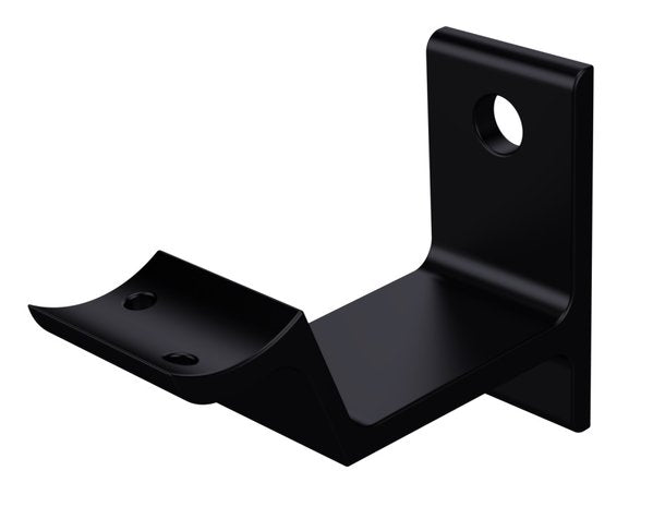 Stalen trapleuning zwart ovaal 48×20 - By Staalfabriq.