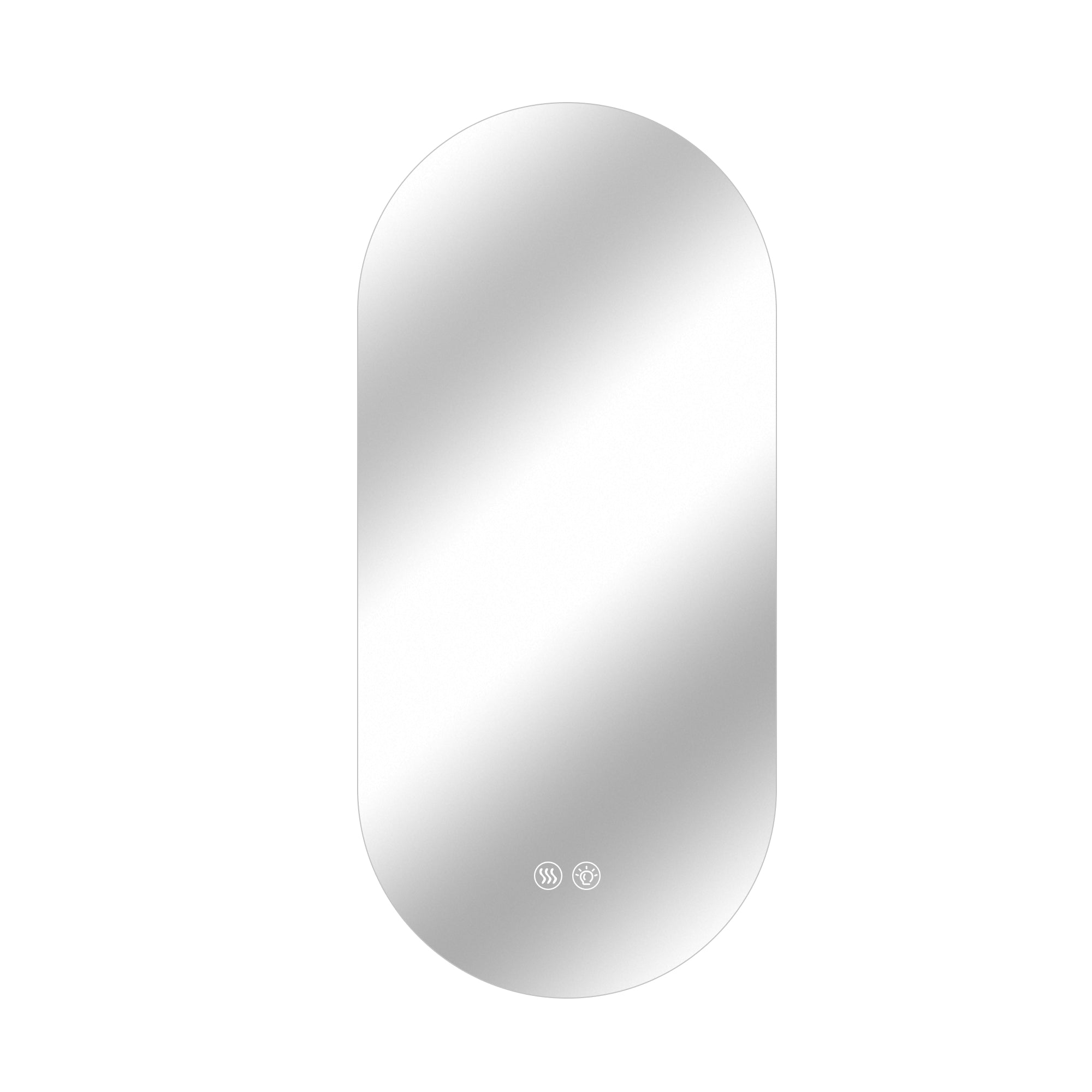 LED-badkamerspiegel met aanraakfunctie en anticondenscoating. 0