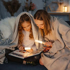 Moderne bewegingssensorlamp LightFlow | LED, warm wit, hout, USB oplaadbaar 8