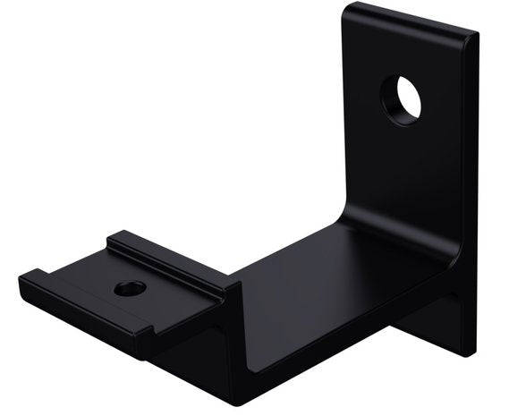 Stalen trapleuning zwart rechthoek 40×20 - By Staalfabriq.