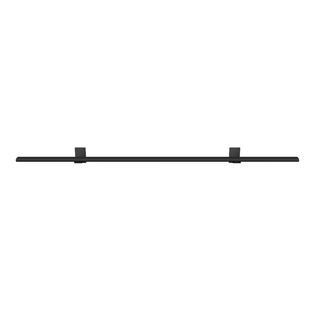 Stalen Trapleuning Zwart Ovaal Naadloos 48x20mm